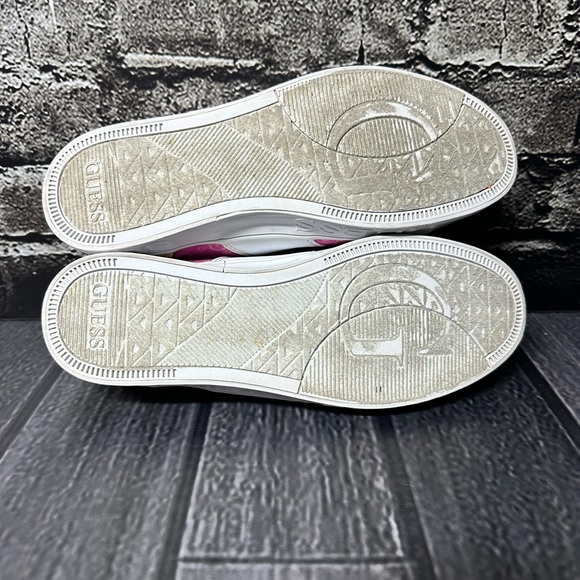 Guess Y2K Multicolor Pink Blue Yellow Sneakers Womens 10 - Picture 9 of 10